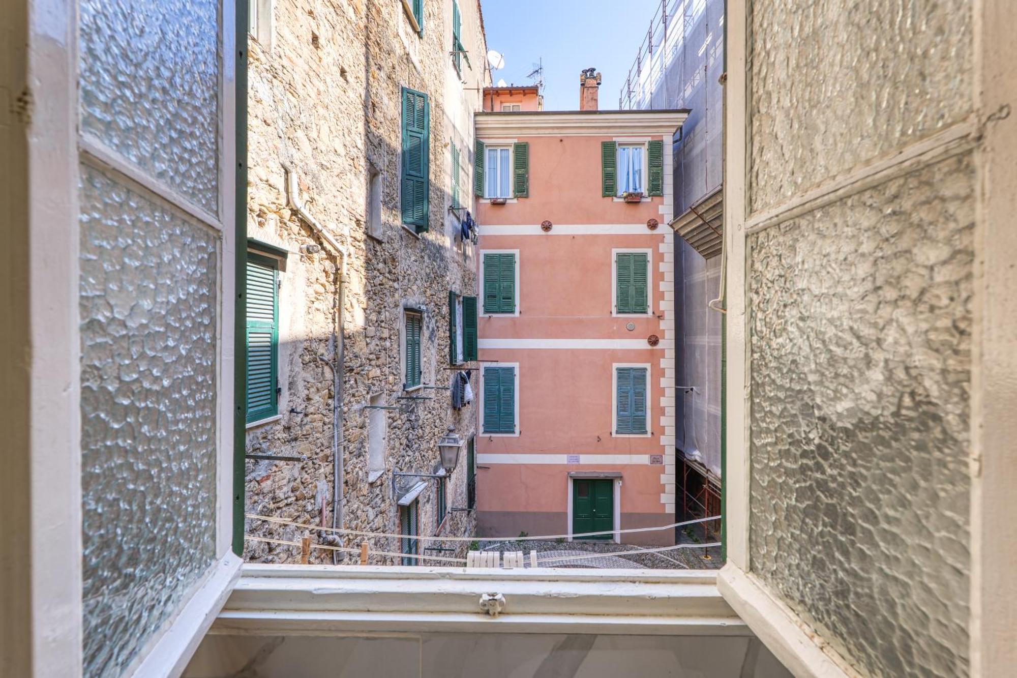 Casa Dritta Lägenhet Bordighera Exteriör bild