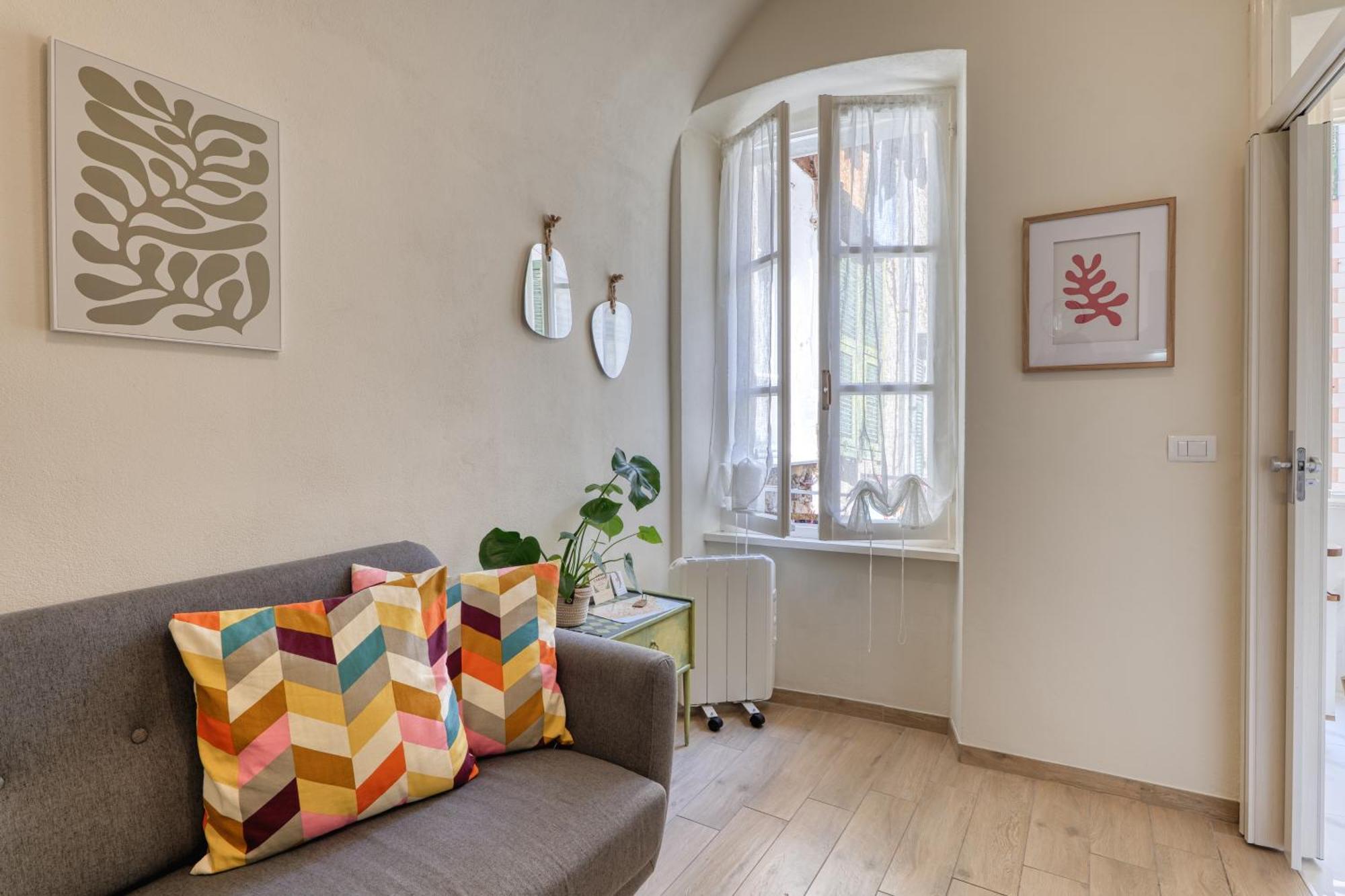 Casa Dritta Lägenhet Bordighera Exteriör bild