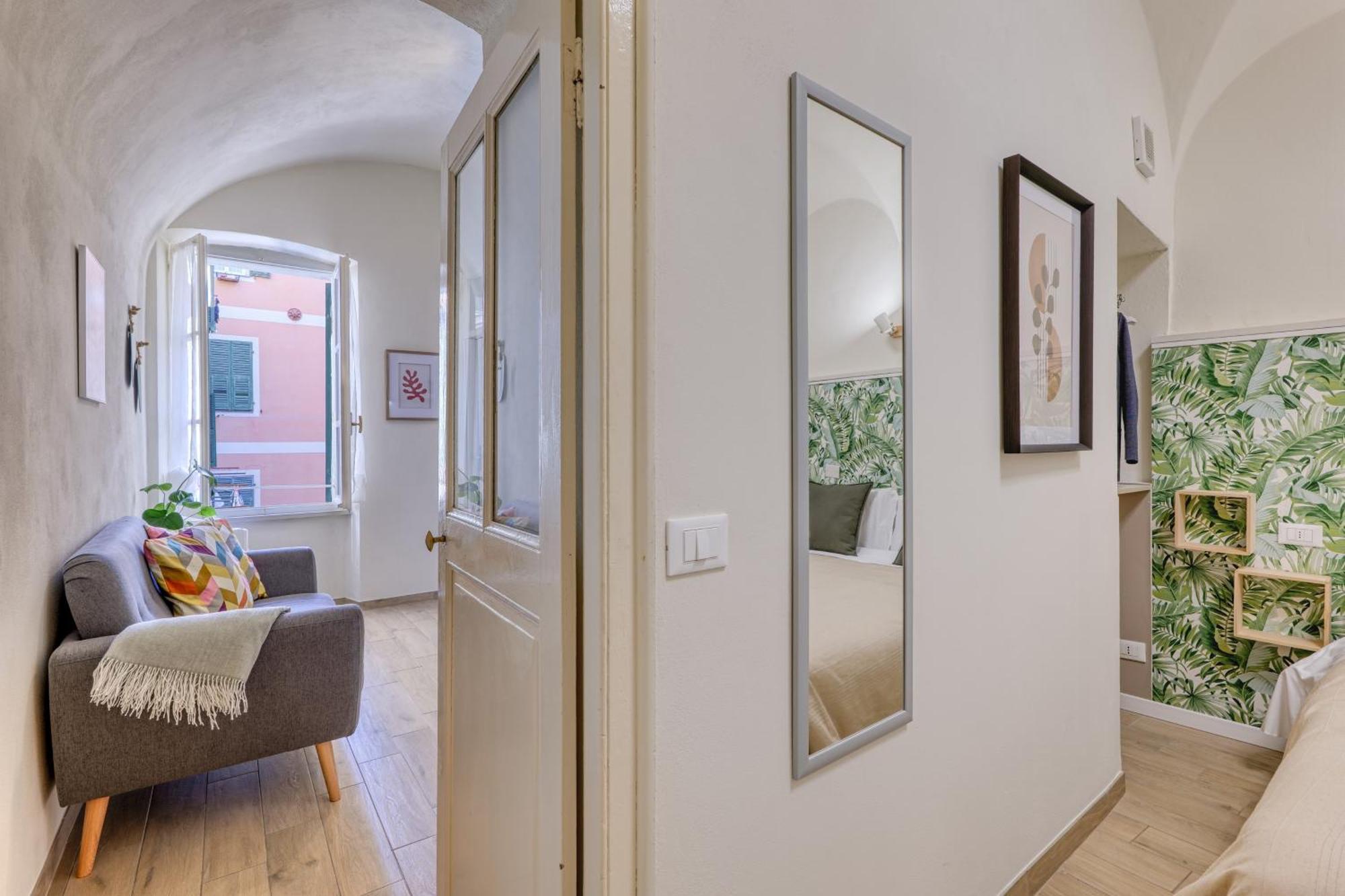 Casa Dritta Lägenhet Bordighera Exteriör bild